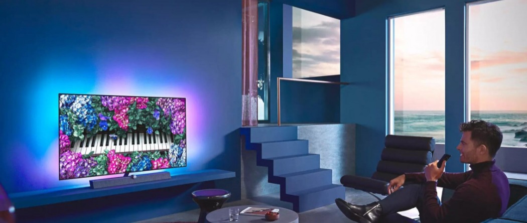 Philips OLED TV with its powerful sound bar arrives