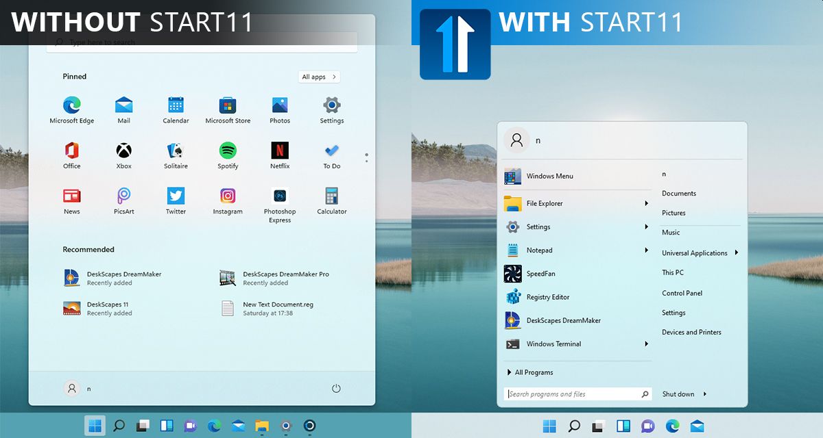 Finally: A program has arrived to switch the Windows 11 Start menu back to Windows 10