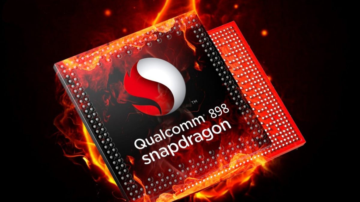 Some essential elements of a Snapdragon 898-powered smartphone are revealed in a photo