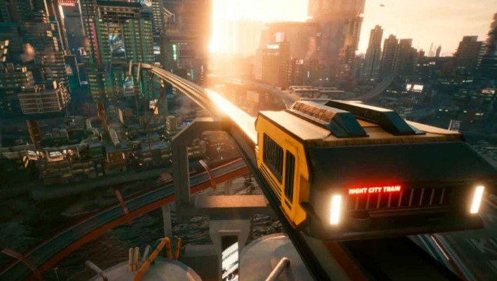 Metro System: a mod that reinvents the metro from Cyberpunk 2077