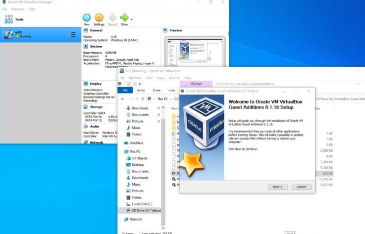 How to install Windows 11 on VirtualBox