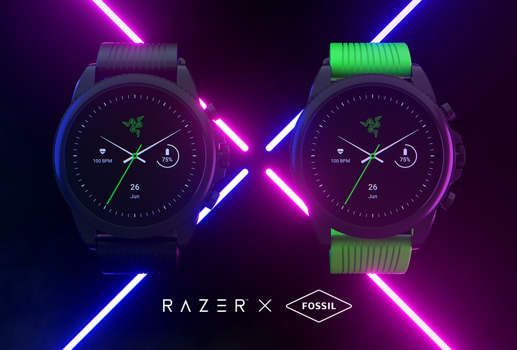 Razer X Fossil Gen 6: Smartwatch for gamers with an RGB wink