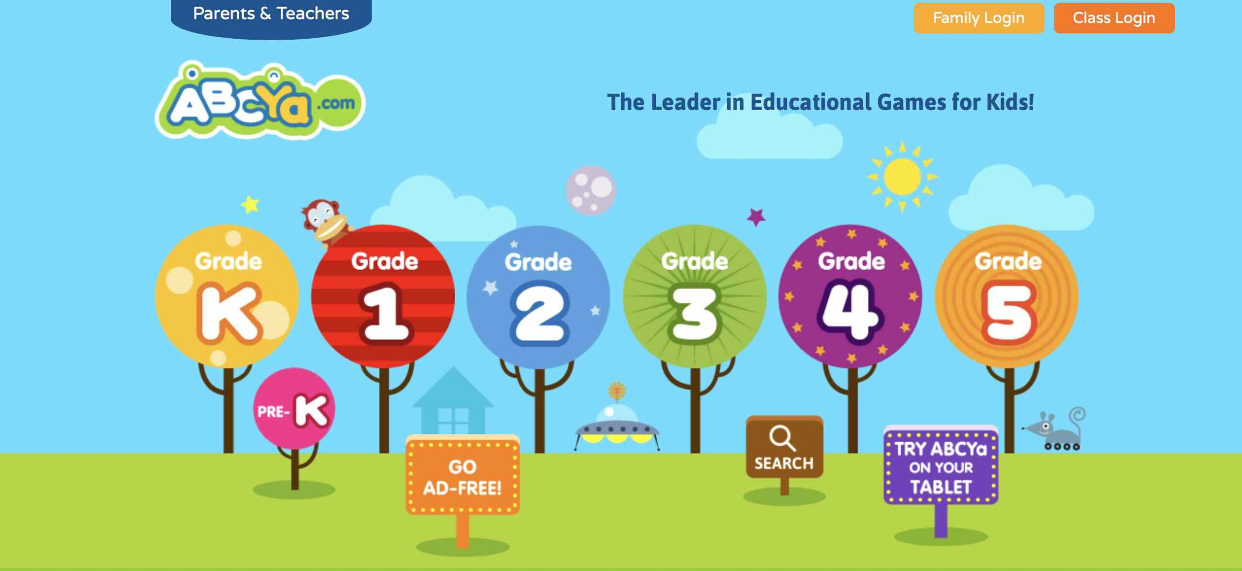 ABCYa: Thousands of Educational Games For Kids