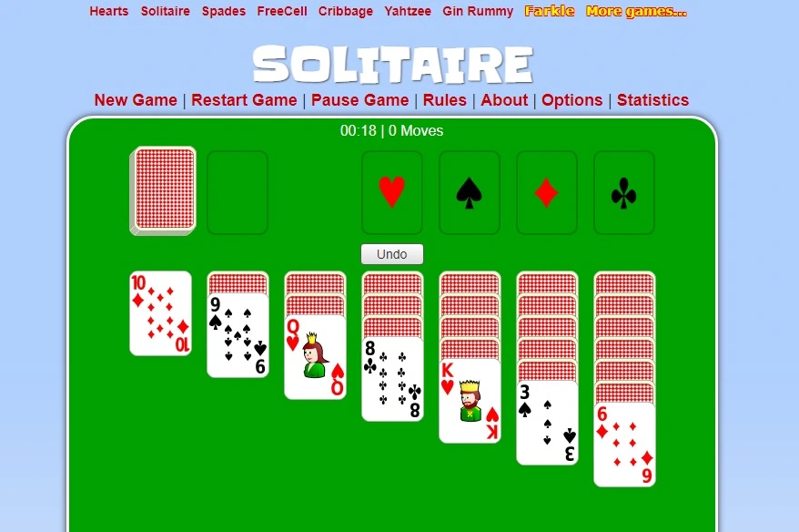 Best Online Free Solitaire 