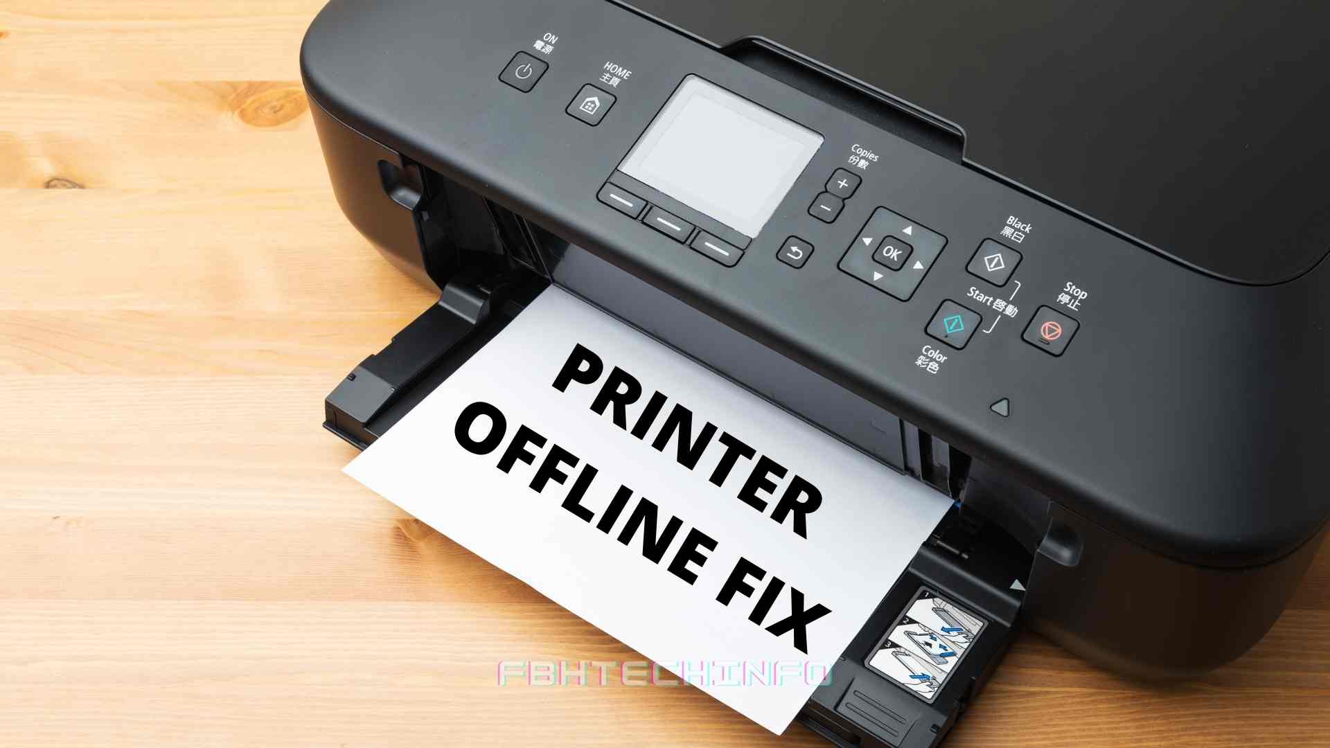 How to Troubleshoot an Offline Printer